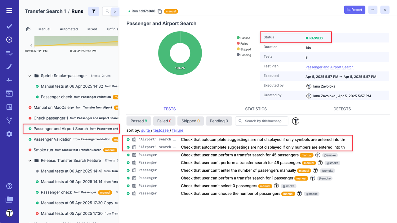 Testomat.io - Run Rules